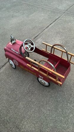 In Step Children’s Pedal Fire Engine