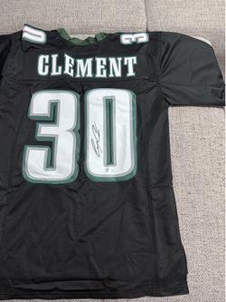Corey Clement Signed Autograph Custom Jersey-Beckett Coa-Philadelphia Eagles
