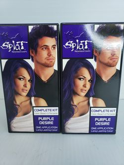 Splat Purple Desire Hair Color Kit 2 pack