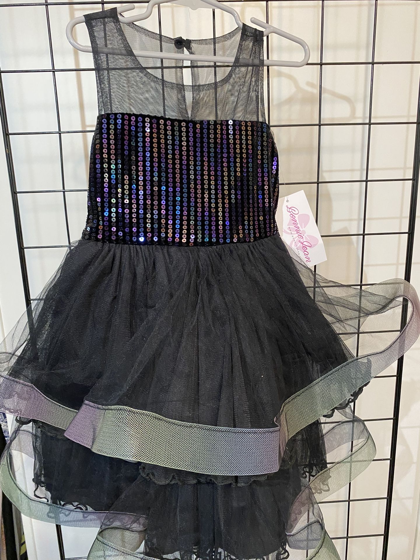 Black Girls Dress Sz 6