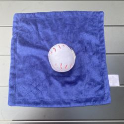 Koala Baby Baseball Lovey Boy Blue Plush Security Blanket Sports Theme Toy