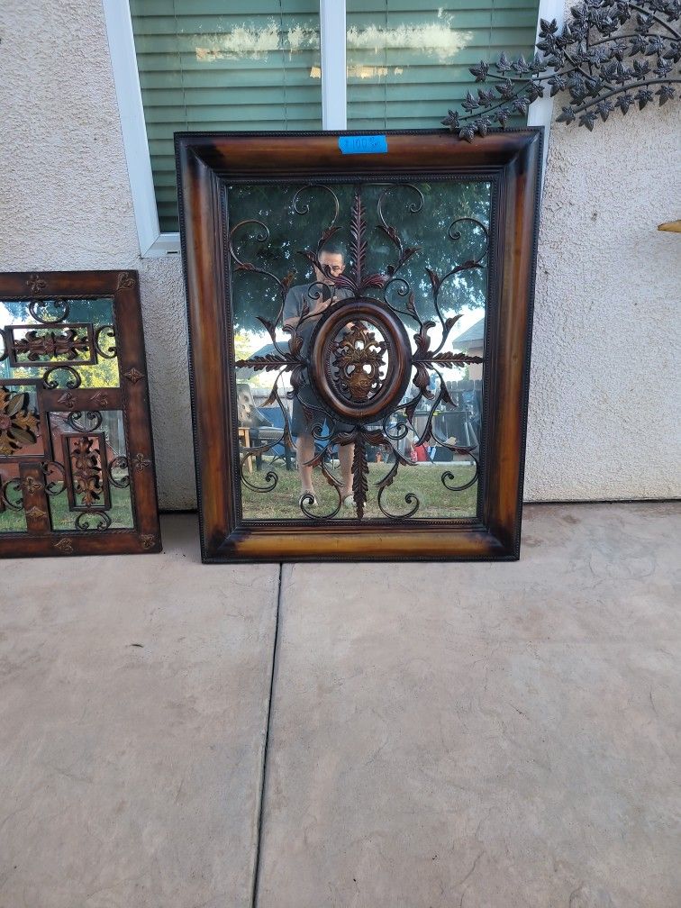 Mexican Fine Art With Mirror In Background