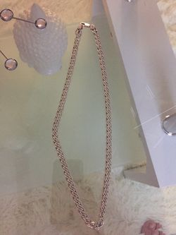 Cadena de plata italiana