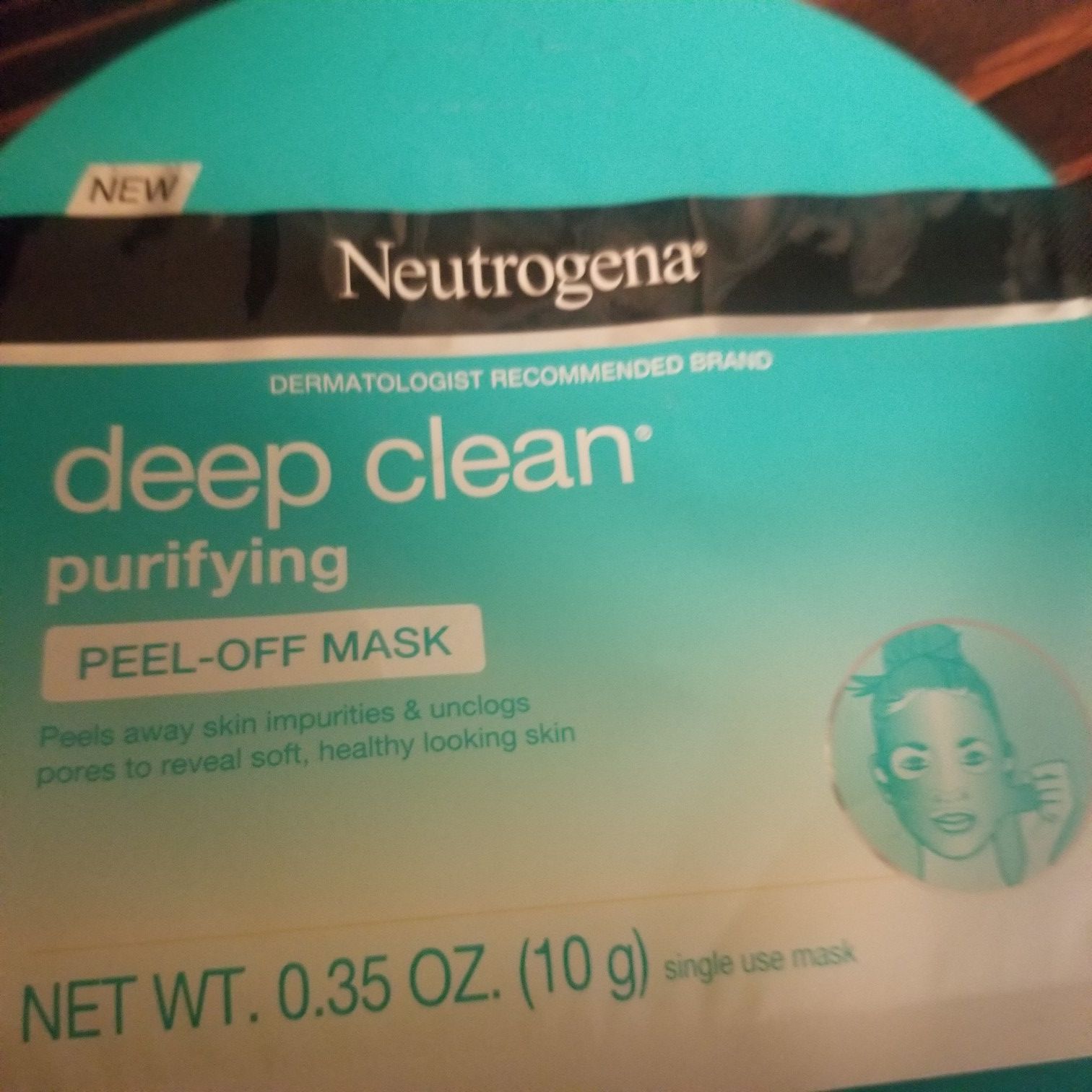 Neutagena face mask