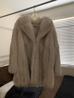 Fox Fur Coat and Jacket/Vest Removable Sleeves