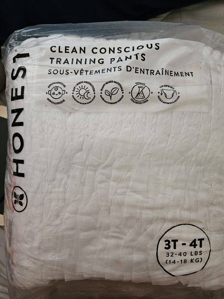 H0NEST brand Clean Conscious Training Pants Diapers