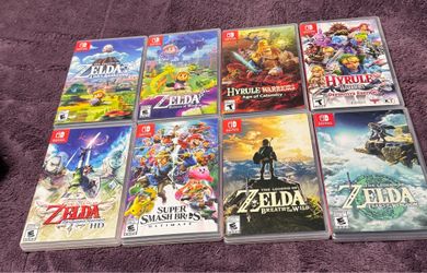 Nintendo Switch Zelda lot