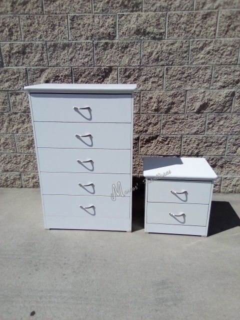 White Bedroom Dresser Set!