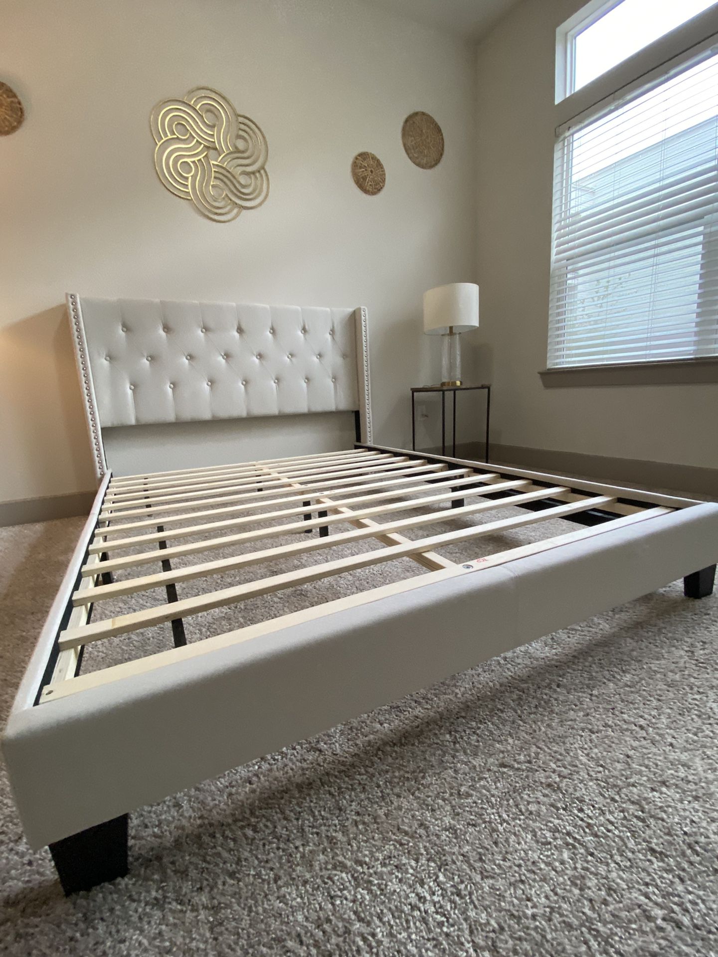 New Queen Platform Bed Frame- New In Box