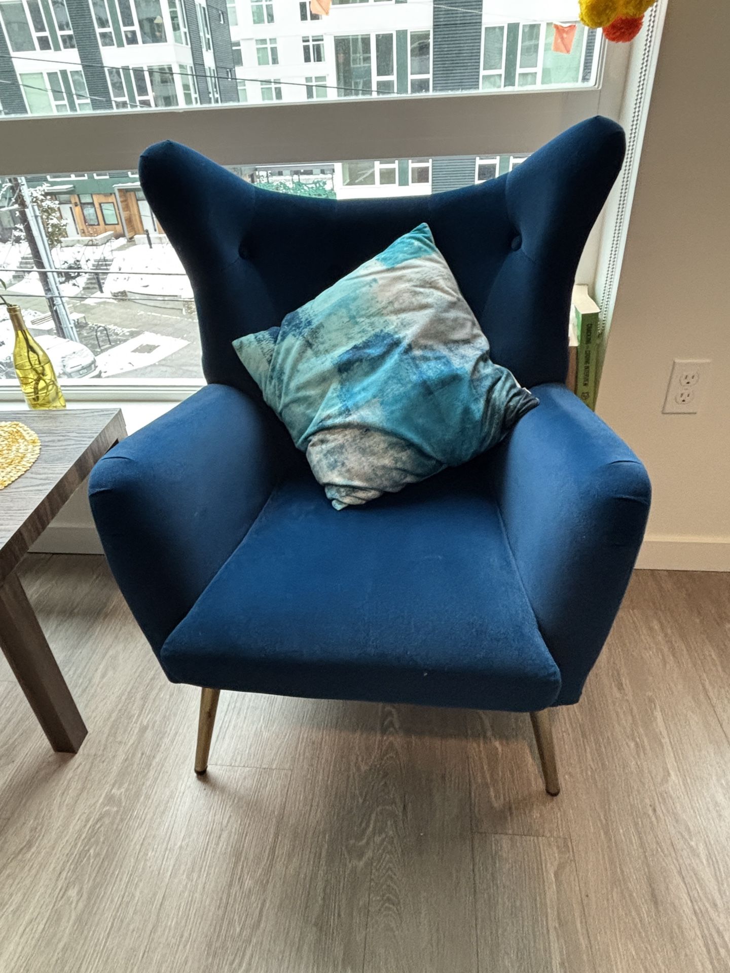 Blue Lounge Chair