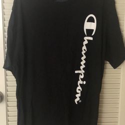 Champion Tshirt Black Size Xl