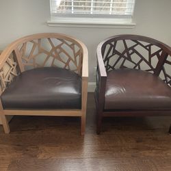 Crate $ Barrel Chairs $200 Each OBO