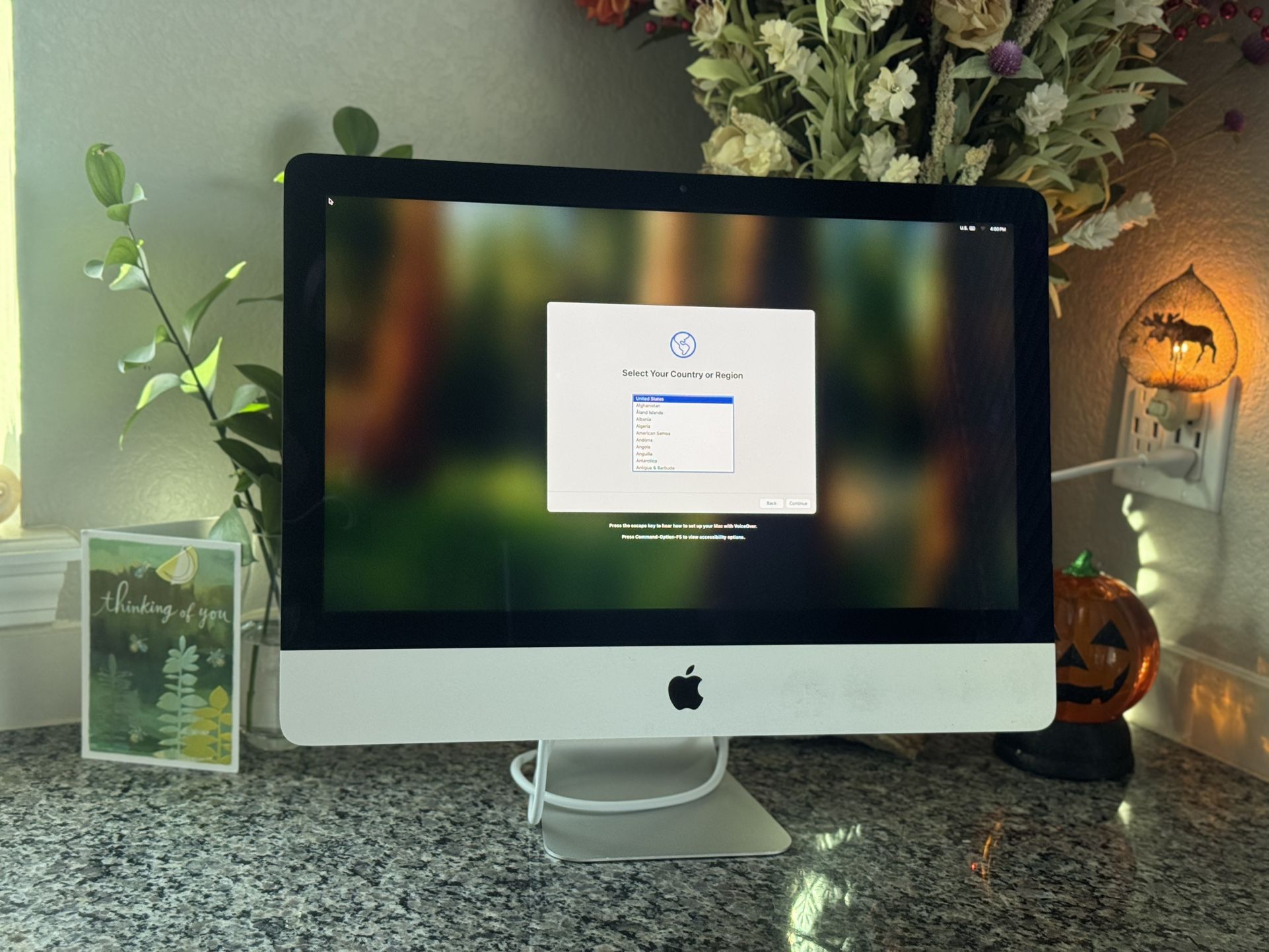 4K 21.5” iMac 256GB SSD 16GB RAM 