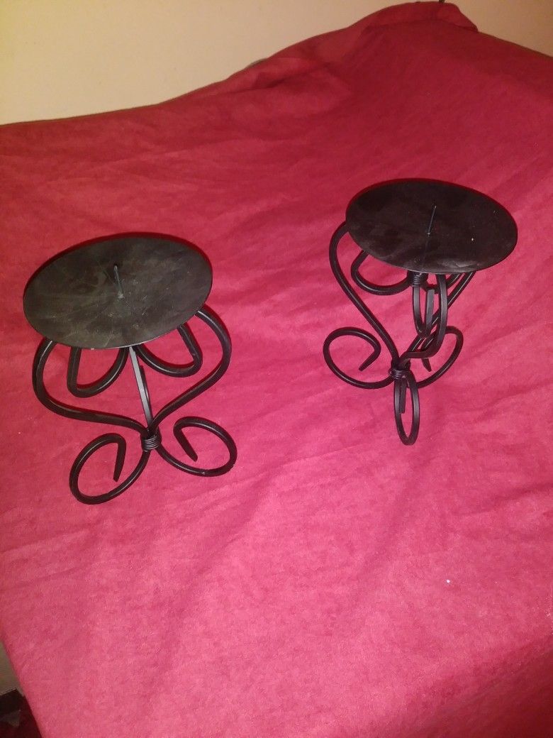 Pillar Candle Holder 1 Pair