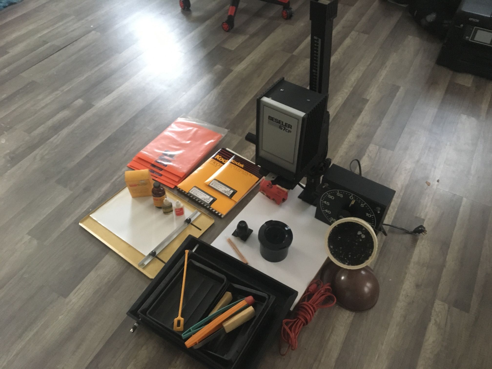 Darkroom Set - Beseler Englarger With Timer