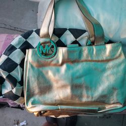 Michael Kors Gold Bag