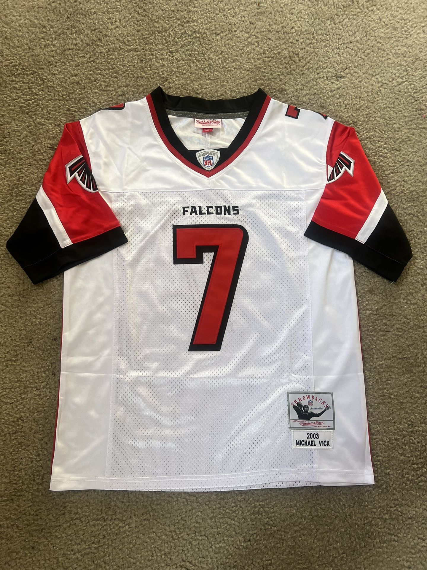 MENS MICHAEL VICK ATLANTA FALCONS JERSEY S MIKE VICK