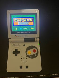 Gameboy Advance GBA SP AGS-101 backlit Super Famicom  Reshell
