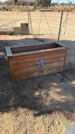 Rustic Wood Planter