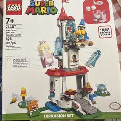LEGO Super Mario: Cat Peach Suit and Frozen Tower 71407 New Expansion set
