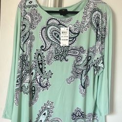 New With Tags, Paisley Tunic