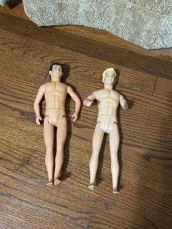 Mario lopez 1992 Tiger Toys NBC Saved By The Bell TV Series Zack & Slater Dolls (2 dolls)