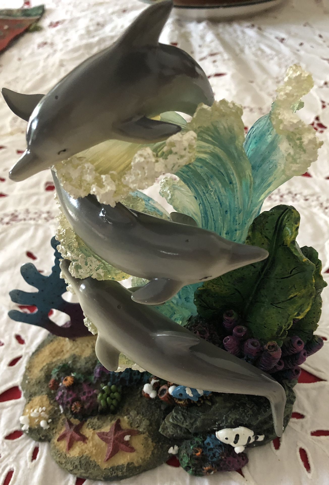 Collectable Dolphins Sculpture.