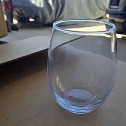 15 oz stemless wine glasses. 12 EA. Brand new in box.