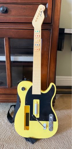 Nyko Front Man Yellow Wireless Guitar Controller for Nintendo Wii