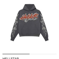 Black Hellstar Hoodie Size S