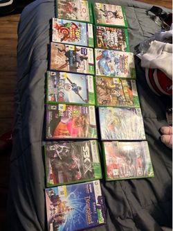 Xbox games bundle! 360 and Xbox one! 10 Xbox 360 games and 3 Xbox one games GTA v included! 30$