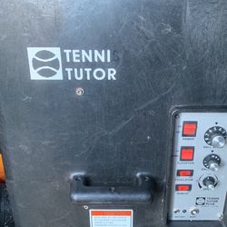 Tennis Tutor Ball Machine $350.00obo
