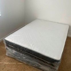 New Queen Size Mattress regular With Boxspring Set Colchones Nuevos Queen Size Bed 
