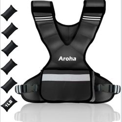 Aroha - Weighted Vest - Black (4/10 Lb)