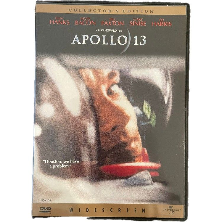 📀 Apollo 13 Collector’s Edition DVD | Tom Hanks, Kevin Bacon | Widescreen Space Drama