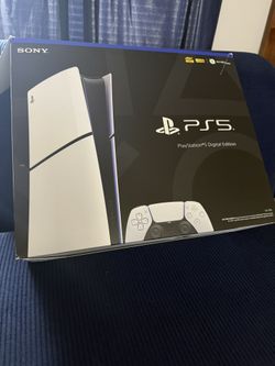 PS5 Digital edition box