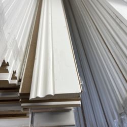 MDF baseboard 5’ $0.93 / molduras