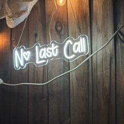 Neon Sign - No Last Call 