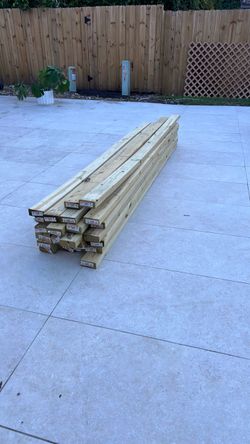 WOOD PRESSURE TREATED 2x4x8 (26 pieces)