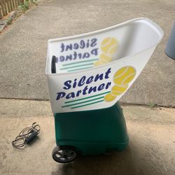Silent Partner Tennis Ball Machine 