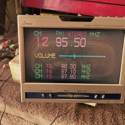 Lanzar 7" Wide TFT Monitor Am FM Stereo Radio 