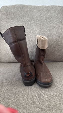 Brown waterproof UGG boots size 7