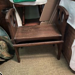 Vintage Oak Bench