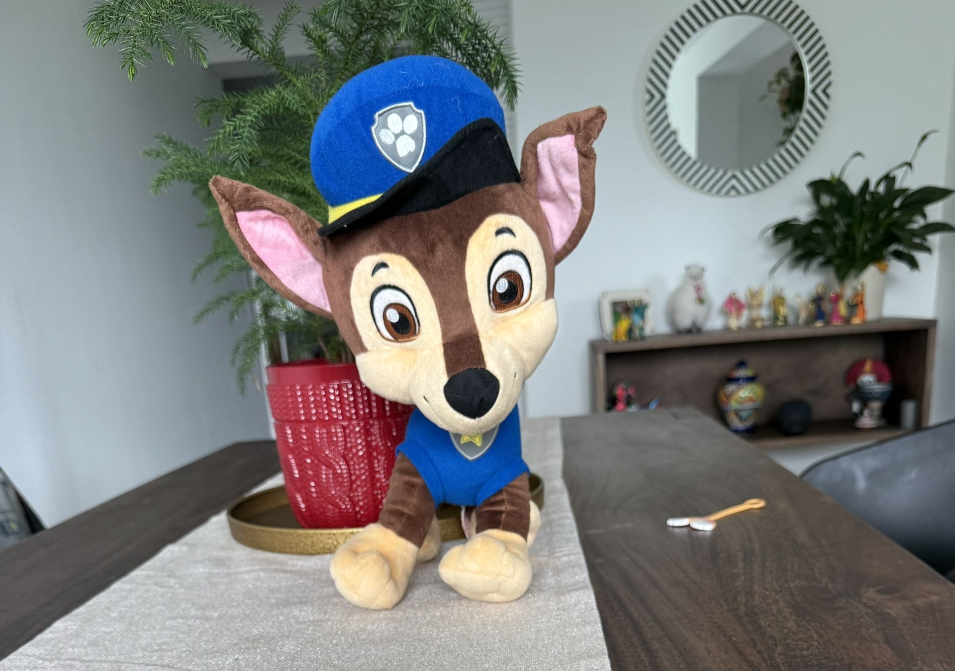 Big Paw patrol Chase Stuffed Animal