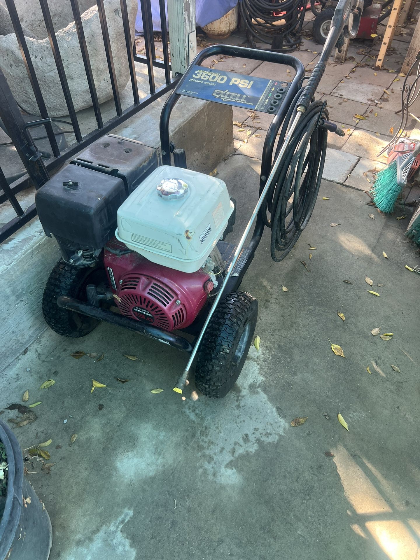 Honda 3600 Psi Presher Washer 13 Hp