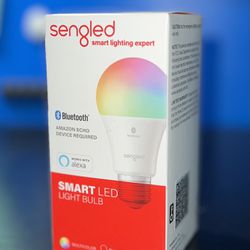 Sengled Smart Light Bulbs, Color Changing Alexa Light Bulb Bluetooth Mesh, Smart Bulbs That Work with Alexa Only, Dimmable LED Bulb A19 E26 Multicolor