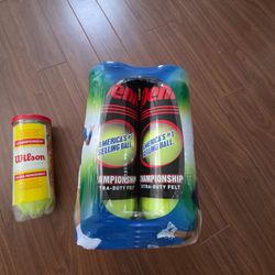 Tennis balls brand new pack of 7