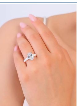 Silicone Band Cubic Zirconia Ring