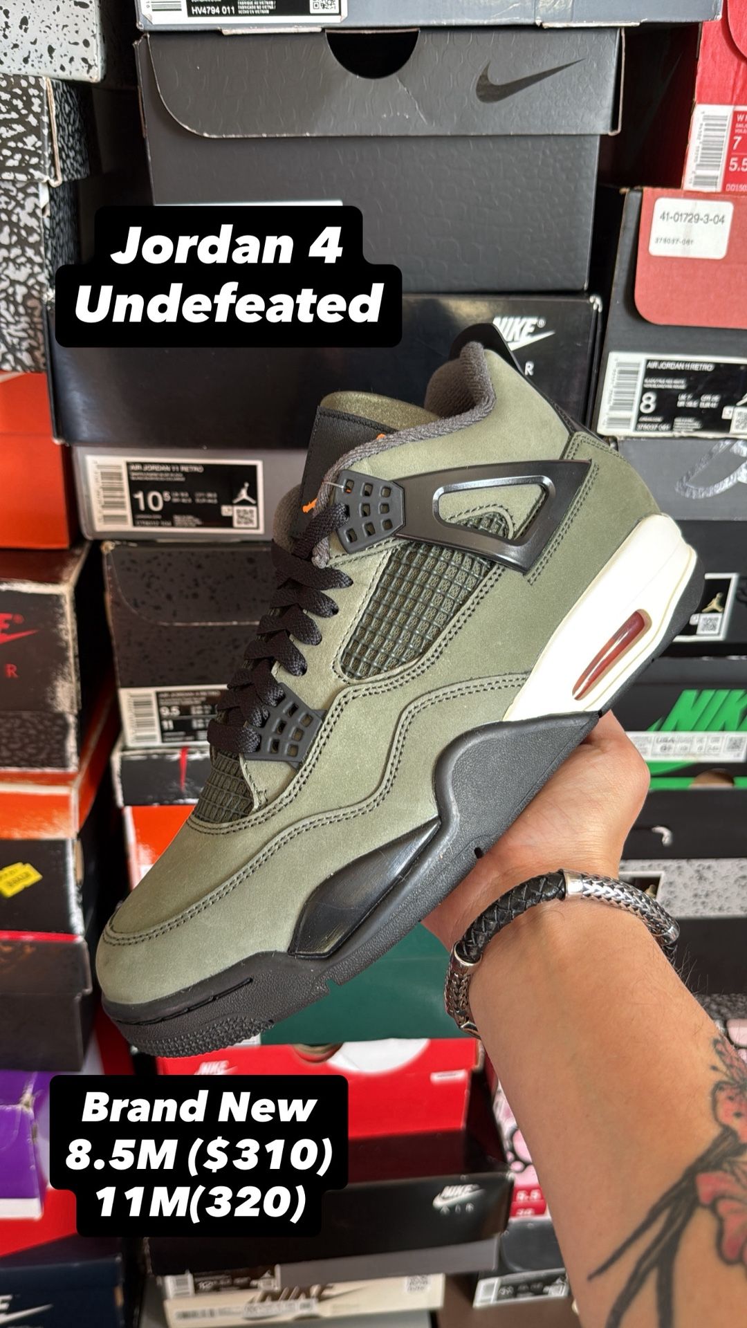 Jordan 4 Undefeated