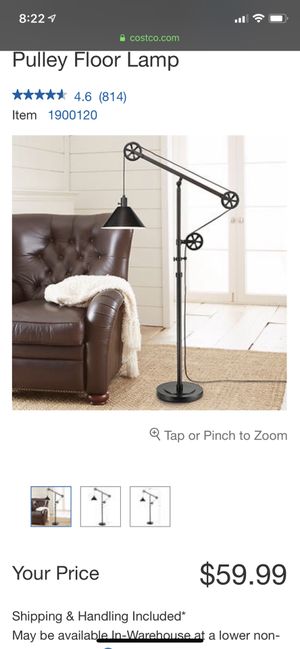 Costco Pulley Floor Lamp For Sale In Henderson Nv Offerup